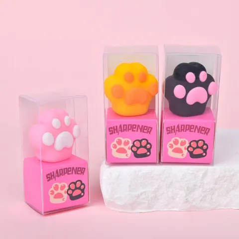 Temperamatite Capibara Cartone Animato Simpatico Animale Manuale PVC Mini Temperino per Studenti Cancelleria Scuola Regalo Creativo
