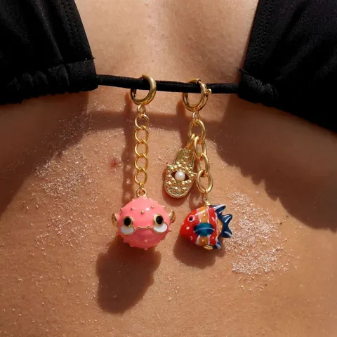 Marine Style Sea Shell Conch Pendants Artificial Pearl Rhinestone Charms For Vacation Bikini Decoration Hanging Accessories Jewelry Making