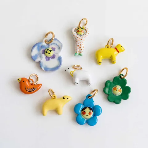 Schattige Emaille Koperen Dier Bloem Maan Schoenen Charms Hangers Voor DIY Sieraden Maken Accessoires Voor Vrouwen Meisjes Geschenken