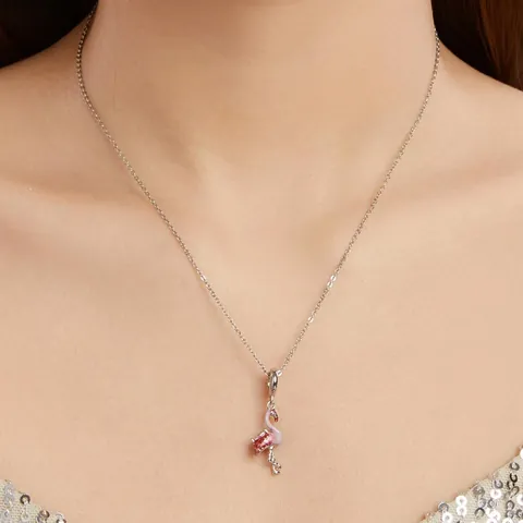 Stainless Steel Enamel Bicycle Rainbow Headphones Pendant Necklace Rhinestone Sweet Girly Style Jewelry Neck Chain For Women Men