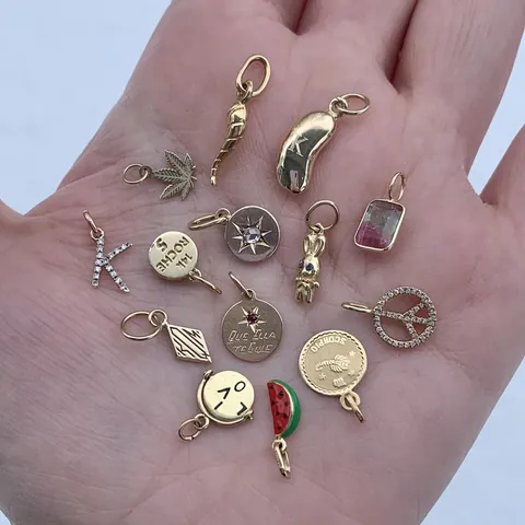 Vintage Stainless Steel Pendant Necklace For Women Gold Plated Heart Evil Eye Star Flower Mask Charm Jewelry Personalized DIY Accessories