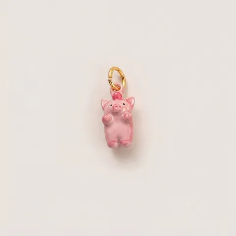 Cute Cartoon Animal Series Pendants Fox Cat Panda Frog Penguin Koala DIY Jewelry Accessories Copper Enamel Pendants For Shoes Bags Necklaces