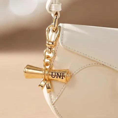 Graduation Season Metal Charm Vintage Alloy Pendant Graduation Cap Scroll Book Balloon Charm For DIY Bag Keychain Jewelry Accessary