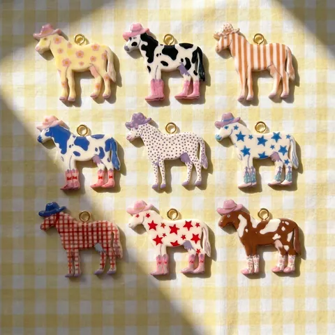 Collana con Ciondolo a Forma di Cavallo Colorato in Acciaio Inossidabile per Donna Uomo Gioielli con Animali dello Zodiaco Cowboy Occidentale Regalo