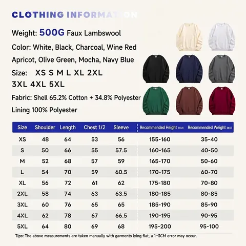 Men's American Retro Heavyweight Polar Fleece Hoodie Loose Solid Color Pullover Sweatshirt For Autumn Winter Warm Casual Top
