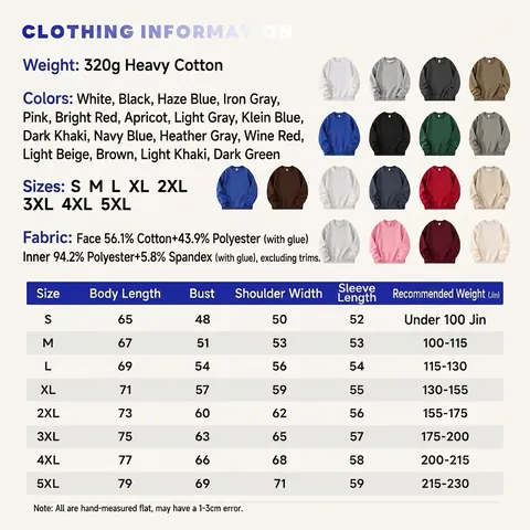 Men Heavyweight Cotton Blend Solid Color Oversized Hoodie Sweatshirt Loose Fit Drop Shoulder Long Sleeve Top Casual Streetwear