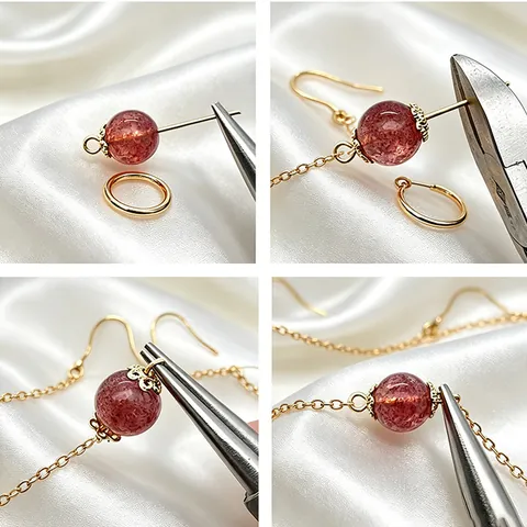 Gold Plated Copper Jewelry Pins DIY Jewelry Making Findings Eye Pins Ball Head Pins T Pins For Beading Handcraft Minimalist Accessories
