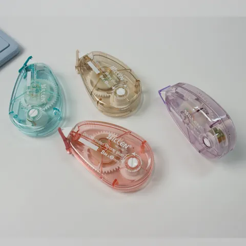 English Version Double Sided Dot Glue Tape Dispenser For Scrapbooking School Office Manual Adhesive Glue Roller DIY Craft
