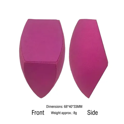 Giant Slanting Cut Beauty Egg Large Makeup Sponge Hydrophilic Polyurethane Makeup Blender For Foundation Wet Dry Use