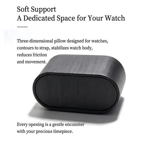 Caja de Reloj Geométrica Octogonal de Lujo Organizador de Relojes de Cuero de PU de Negocios Estuche de Almacenamiento de Reloj de una Sola Ranura Caja de Regalo Para Hombres