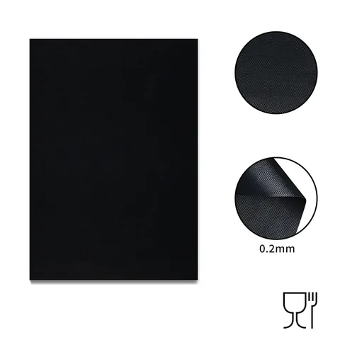 Tappetino per Griglia BBQ Antiaderente Resistente al Calore PTFE Teflon Tappetino per Forno Riutilizzabile per Griglie a Gas Carbone