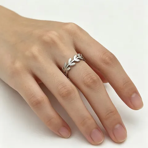 Retro Stainless Steel Hollow Ring For Women Gold Silver Patterned Line Heart Leaf Butterfly Open Finger Ring Fashion Jewelry