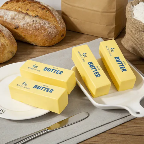 Παιχνίδι Squishy από PU με Ρεαλιστικό Σχήμα Φαγητού Αργή Επαναφορά Ανακούφιση από το Στρες Πίτσα Βούτυρο Παιχνίδι Αισθητηριακής Αποσυμπίεσης