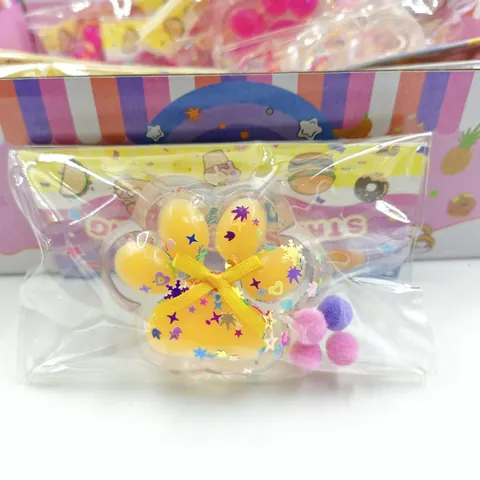 Cat Paw Squishy Toy Maltose Stress Relief Squeeze Toy Stress Reliever For Kids Adults With Lights And Glitter Cartoon Cute Squishy