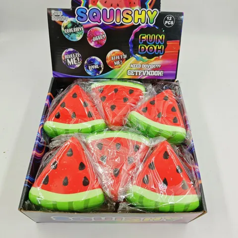 Προσομοίωση Καρπούζι Squishy Παιχνίδι Αργή Επαναφορά PU Φρούτο Αντιστρες Παιχνίδι για Παιδιά και Ενήλικες Δώρο Αποσυμπίεσης