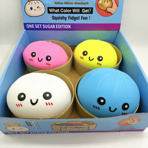 Μεγάλο 15cm Χαμογελαστό Πρόσωπο Bun Squishy Παιχνίδι Προσομοίωση Ψωμάκι Ατμού Αλεύρι Squishy Αποφόρτιση Στρες Fidget Παιχνίδι για Ενήλικες Παιδιά