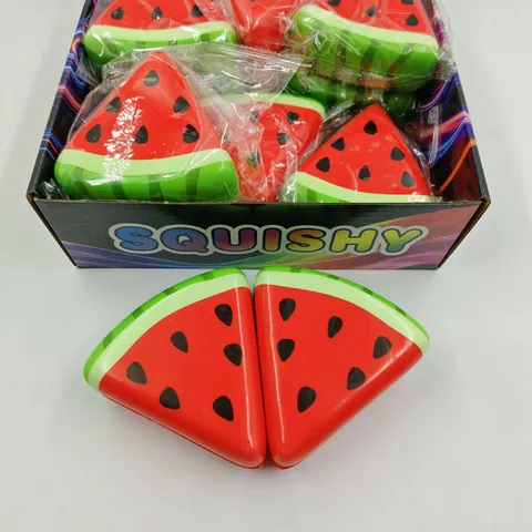 Προσομοίωση Καρπούζι Squishy Παιχνίδι Αργή Επαναφορά PU Φρούτο Αντιστρες Παιχνίδι για Παιδιά και Ενήλικες Δώρο Αποσυμπίεσης