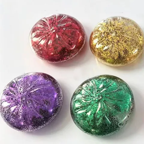 Simulation Baozi Squishy Toy With Steamer Glitter Dumpling Stress Relief Toy Soft Slow Rebound Sensory Toy For Kids Adults
