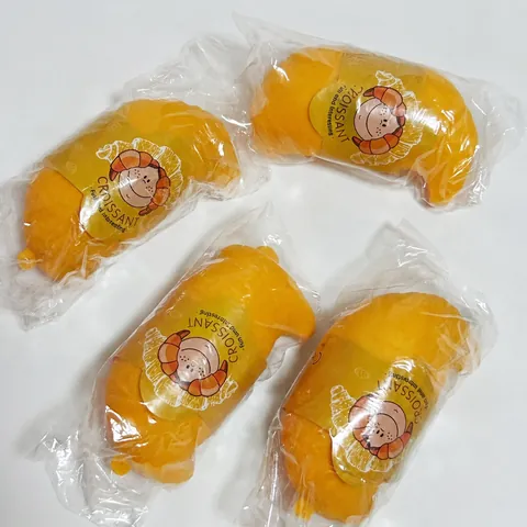 Προσομοίωση Κρουασάν Ψωμί Squishy TPR Αργή Επαναφορά Ανακούφιση από το Στρες Παιχνίδι για Παιδιά Ενήλικες Διακόσμηση Γραφείου