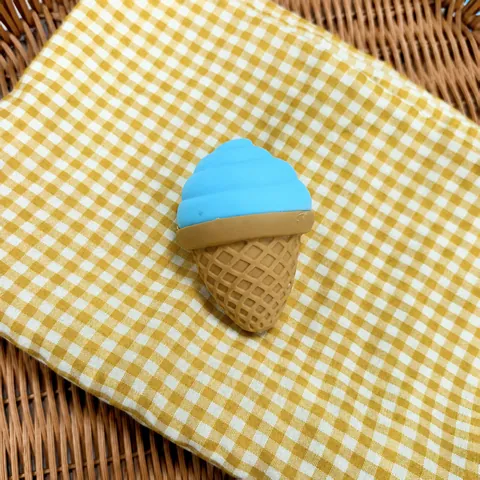 Realistic Ice Cream Squishy Toy For Kids TPR Soft Flour Filled Stress Relief Squeeze Toy Cute Dessert Simulation Toy Gift