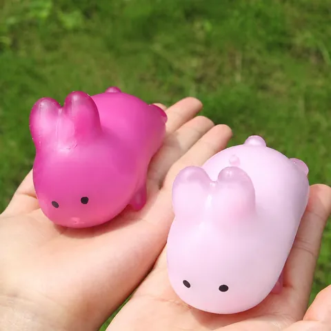 Juguete Squishy Cambio Color UV Forma Corazón y Fresa Creativa Juguete Alivio Estrés Sensorial TPR Suave para Diversión