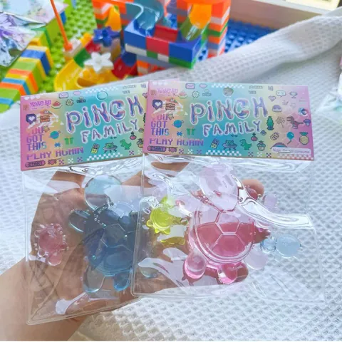 Creativo Trasparente Piccola Tartaruga Squishy Giocattolo Antistress Per Bambini In Morbida Gomma Squeeze Toy Regalo