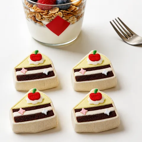 Simulation Gâteau aux Fraises Squishy Simulation Nourriture Rebond Lent Silicone Jouet de Soulagement du Stress pour Enfants Adultes Jouet Sensoriel
