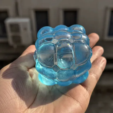 Παιχνίδι Squishy Μαγικό Παγάκι Κατά του Στρες Μαλτόζη Αργή Επαναφορά Squishy για Ενήλικες Παιδιά Διαφανές Glitter Stress Ball Παιχνίδι