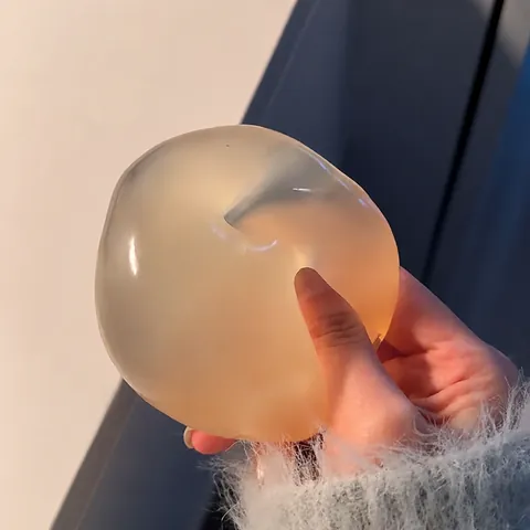 Coconut Oil Squishy Ball Slow Rebound Stress Relief Toy Handmade Mochi Decompression Sensory Squishy For Adults Office Gift