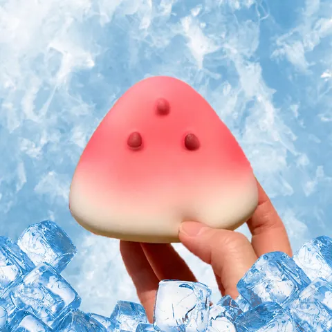 Langsamer Rückprall Wassermelone Squishy Spielzeug Süße Fruchtform Stressabbau Squeeze Spielzeug Für Kinder Erwachsene Geschenk
