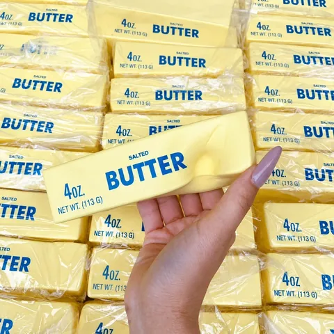 Butter Stick Bread Squishy Stress Relief Toy Slow Rebound PU Faux Food Squeeze Toy For Adults Kids Decompression Sensory Toy