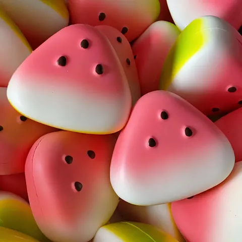 Langsamer Rückprall Wassermelone Squishy Spielzeug Süße Fruchtform Stressabbau Squeeze Spielzeug Für Kinder Erwachsene Geschenk