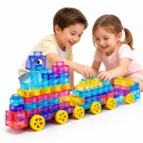 Sensorische Zachte Bouwstenen Set Jelly Translucent Polyurethaan Educatief Squishy Speelgoed Voor Kinderen Creatieve Bouwstenen