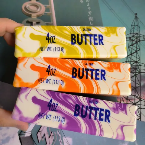 Προσομοίωση Butter Stick Squishy Slow Rebound Παιχνίδι Μαλακό PU Αποσυμπίεση Αισθητηριακό Παιχνίδι Για Ενήλικες Παιδιά Δώρο Αποσυμπίεσης