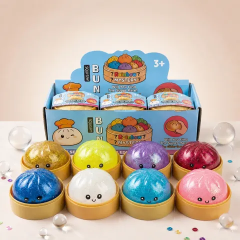 Δημιουργικό Παιχνίδι Squishy Προσομοίωσης Ψωμιού στον Ατμό με Χρυσόσκονη Αργής Επαναφοράς Παιχνίδι Ανακούφισης από το Στρες με Ατμομάγειρα για Παιδιά Ενήλικες