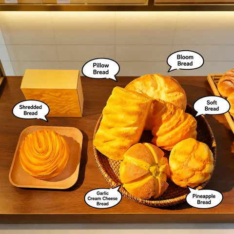 Realistic Simulation Bread Squishy Toy Slow Rebound PU Foam Stress Relief Toy For Kids Adults Home Decor Artificial Bread