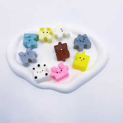 Παιχνίδι κατά του Στρες Squishy Παζλ Ζώων Κινουμένων Σχεδίων Μαλακό Macaron TPR Αισθητηριακό Παιχνίδι για Ενήλικες Παιδιά