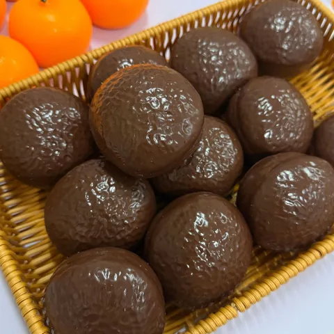 Creative Chocolate Pie Squishy Toy Handmade Stress Relief Sensory Squeeze Ball For Adults Kids Office Desk Decor Gift