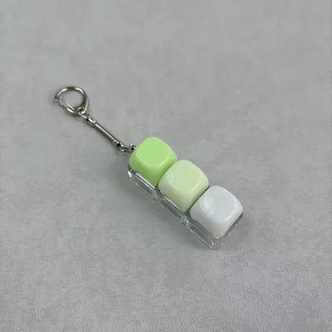 Mechanical Axis Fidget Toy Keychain Luminous 3 Keys Stress Relief Button Toy For Keyboard Lovers Office Decompression Gift
