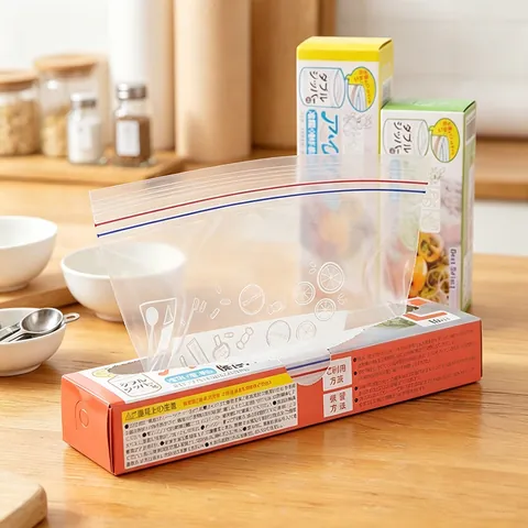 Voedselopbergzakken Dubbele Rits Verzegelbaar Plastic Vriezer Herbruikbaar Beschrijfbaar Label Keuken Lekvrij Verdikt
