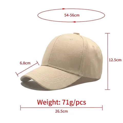 Kinder Baseballkappe Reine Baumwolle Atmungsaktiv Sonnenschutz Einfarbig Verstellbare Metallschnalle Freizeit Outdoor Hut