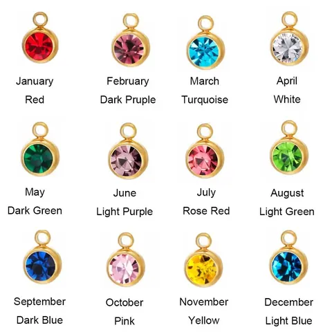 Bohemian 304 Stainless Steel Colorful Round Zirconia Pendant Necklace For Women Gold Silver Plated Fashion Adjustable Choker Jewelry