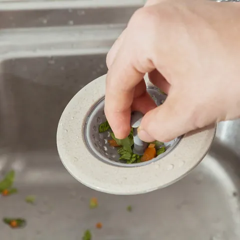 Haushalt Küche Spülbeckensieb Silikon Abwasser Anti-Blockier Filterstecker Für Badezimmer Bodenablauf Seestern Haar Fänger Abfallsammler