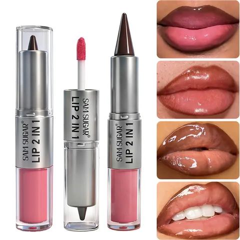 Modular Matte Lipstick Velvet Finish Long Lasting Waterproof Portable High Pigment Lip Tint Makeup For Daily Use