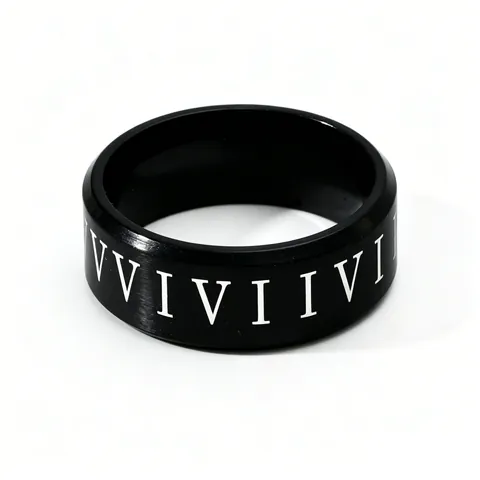 Edelstahl Dreizack Ring Für Herren Damen Gebürstetes Finish Personalisiert Ukraine Wappen Siegelring Schmuck Geschenk