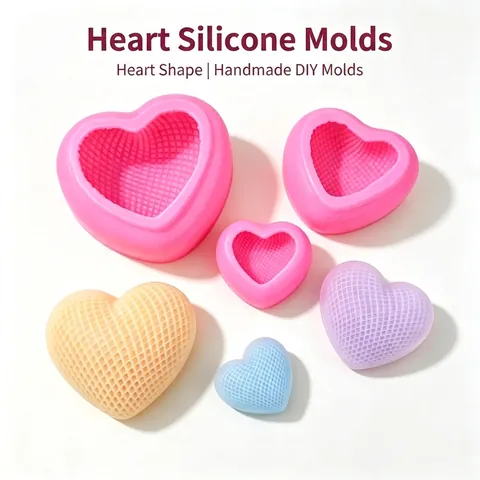 Stampo In Silicone Cuore Intrecciato Per Pasticceria DIY Torta Cioccolato Fondente Decorazione Flessibile Resistente Al Calore