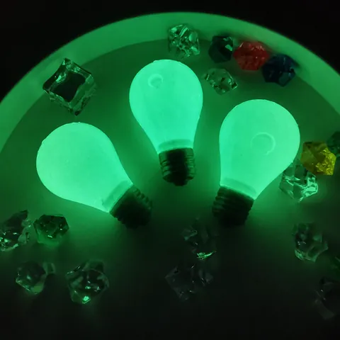 Squishy Lampadina al Maltosio Luminoso Brilla al Buio Giocattolo Antistress Novità per Adolescenti Adulti Regalo Creativo
