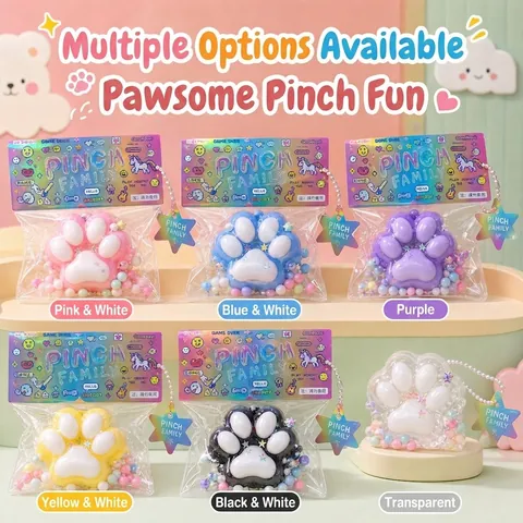 Χαριτωμένο Παιχνίδι Squishy Πατούσα Γάτας TPR Μαλακό Παιχνίδι Αποσυμπίεσης για Ανακούφιση από το Άγχος Διακόσμηση Γραφείου