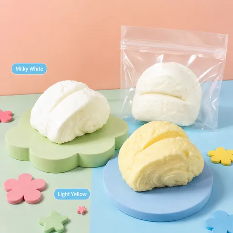 Simulation Steamed Bun Squishy Toy Soft Slow Rebound Stress Relief Toy For Office Decompression Simulation Food Toy For Adults Kids Gift
