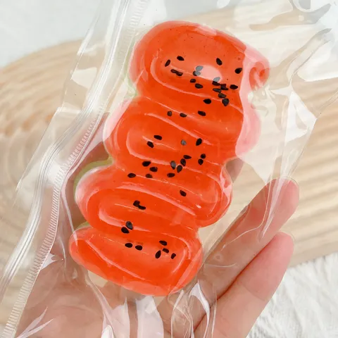 Summer Watermelon Series Squishy Toy Cute Animal Paw Star Slow Rising Stress Relief Decompression Toy Gift